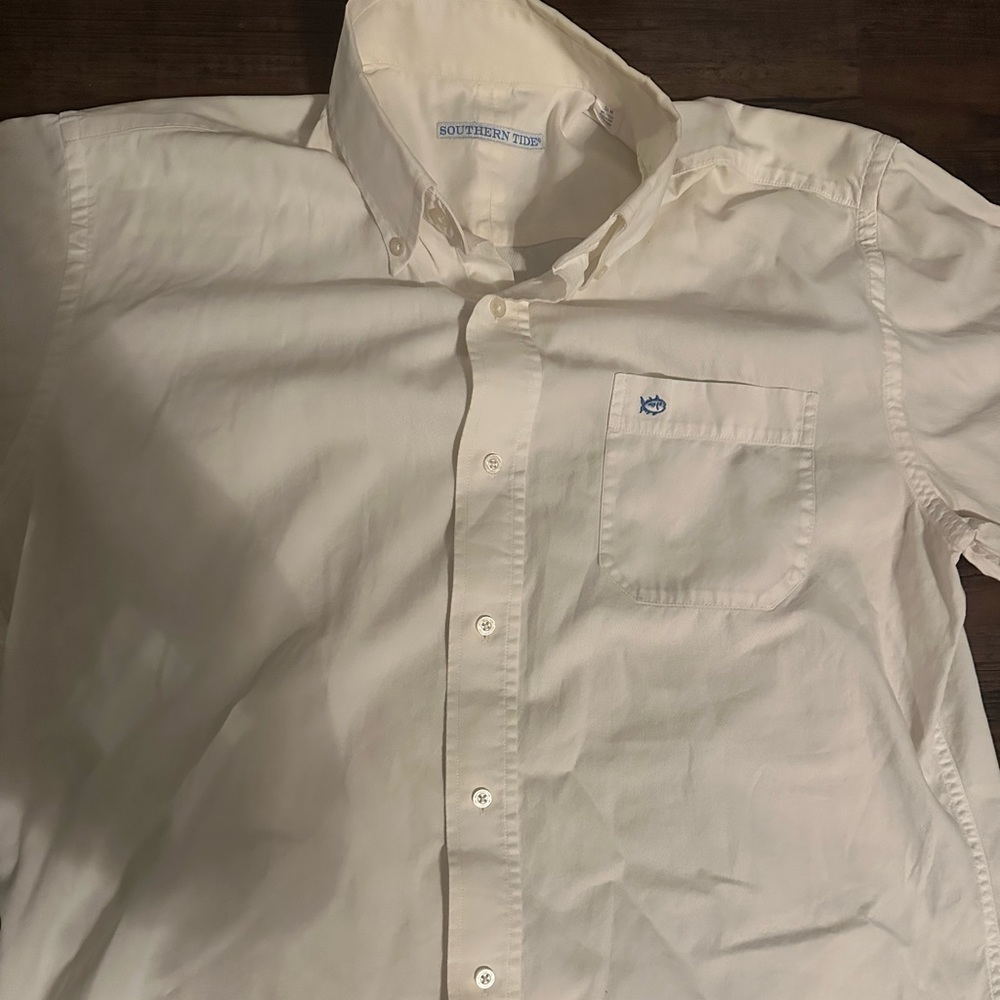 White Medium Men’s Southern Tide Button Down